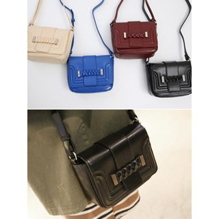 hellopeco Faux-Leather Crossbody Bag
