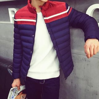 Bay Go Mall Color-Block Padded Jacket