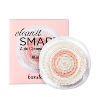 banila co. Clean It Smart Auto Cleansing Brush Refill Only - Regular Skin Brush 1pc + Cap 1pc