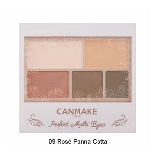 Canmake - Perfect Multi Eyes 09 Rosé Panna Cotta