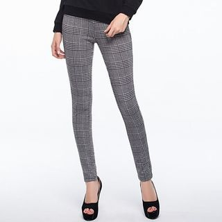 ISOL Houndstooth Skinny Pants