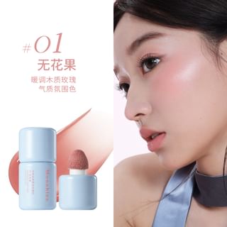 Mooekiss - Soft Mist Liquid Blush - 2 Colors 01# Fig - 6.5g
