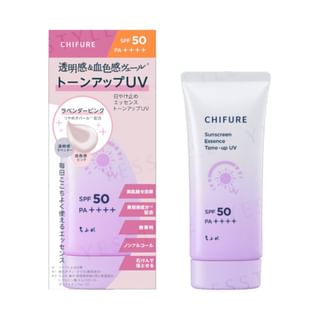 CHIFURE - Sunscreen Essence Tone Up UV SPF 50 PA++++ 1 Lavender Pink - 80g