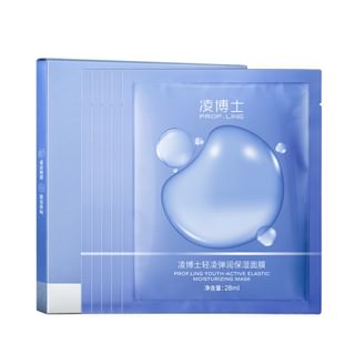 Prof.ling - Youth-Active Elastic Moisturizing Mask 28Ml X 5Pcs