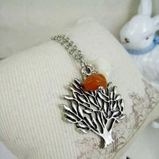 MyLittleThing Silver Little Tree Necklace Silver - One Size