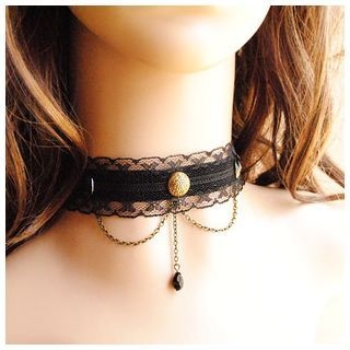 Amina Lace Choker Necklace