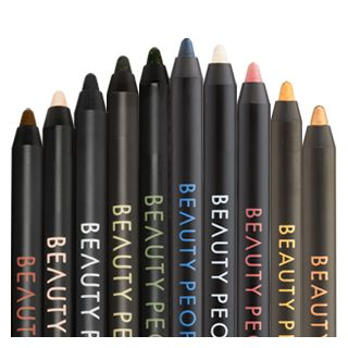 BEAUTY PEOPLE Glam Waterproof Gel Pencil Eyeliner GLEAM BLACK