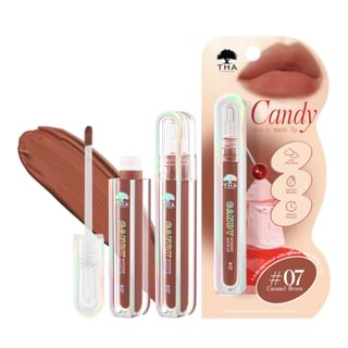 Tha - Candy Mousse Matte Lip 07 Caramel Brown
