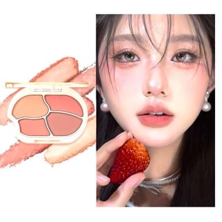 xixi - Lazy Bear Cub 4 Color Blush - 3 Types #02 Yearn For Relaxation - 2g + 1.4g + 1.1g + 1.8g