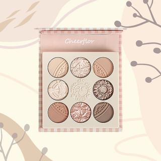 Farley Garden Magic Circle Embossed Eyeshadow - CFR969 Cream Apricot CFR969 Cream Apricot - 6.8g