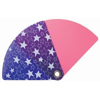 DREAMS Pocket Size Uchiwa (Shaped Fan) (Star)