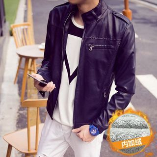 Gurun Vani Faux Leather Jacket