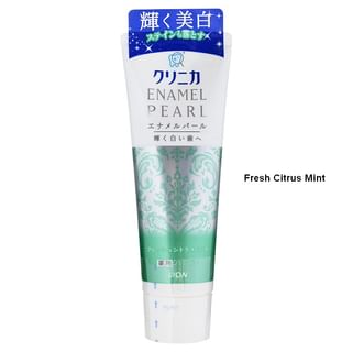 LION - Clinica Enamel Pearl Toothpaste Fresh Citrus Mint - 130g