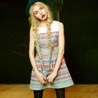Sleeveless Beaded Printed A-Line Dress от YesStyle.com INT Sleeveless Beaded Printed A-Line Dress от YesStyle.com INT
