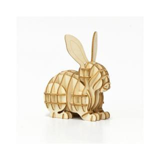 Team Green Plywood Puzzle - Rabbit Wood - One Size