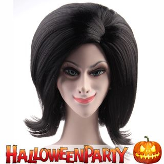 Party Wigs HalloweenPartyOnline - Scarlet Overkill Black - One Size
