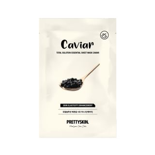 Pretty skin - Total Solution Essential Sheet Mask - 21 Types Caviar