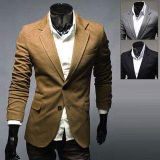 Bay Go Mall Slim-Fit Blazer