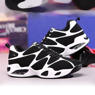 YAX Contrast Air Basketball Sneakers