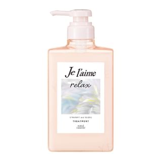 Kose - Je l'aime Relax Midnight Repair Hair Treatment Straight & Gloss Aromatic Jasmine Fragrance 480ml