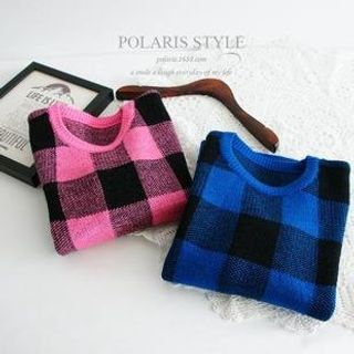 Polaris Gingham Sweater