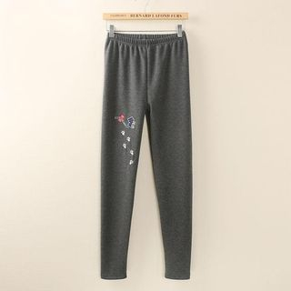 Tangi Embroidered Cat Pants