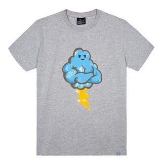 the shirts Muscle Cloud Print T-Shirt