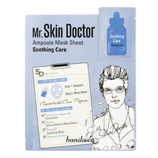 banila co. Mr Skin Doctor Ampoule Mask Sheet - Soothing Care 1pc