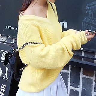 Eva Fashion V-Neck Sweater