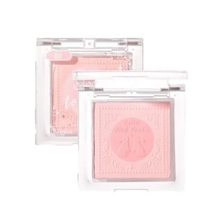Xixi - Rabbit Poof Wake Up Spring Translucent Blush - 6 Colors #01 Velvet Rabbit Peach - 2.3G