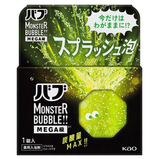 Kao - Bub Monster Bubble Mega Splash Foam Citrus Spark 1 pc