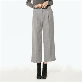 MAGJAY Wool Blend Wide-Leg Dress Pants