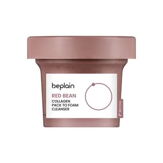 beplain - Limpiador en Espuma Red Bean Collagen Pack
