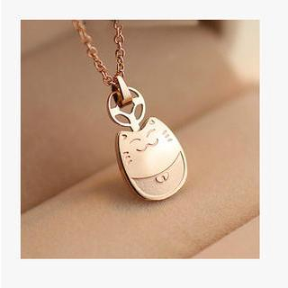 Nanazi Jewelry Lucky Cat Necklace