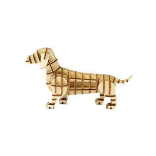 Team Green Plywood Puzzle - Dachshund Wood - One Size