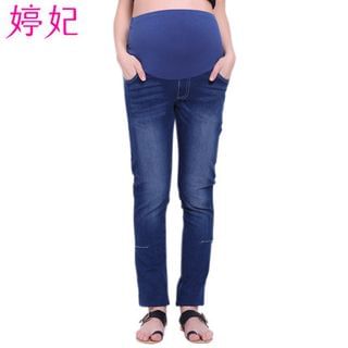 Tiffie Maternity Straight-Leg Jeans