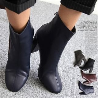 Reneve Chunky-Heel Ankle Boots