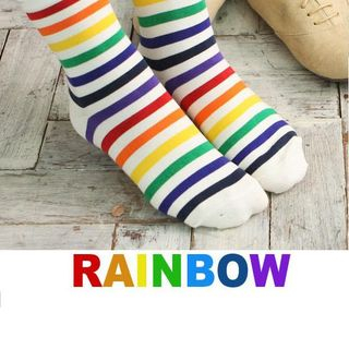 Knitbit Rainbow Printed Socks