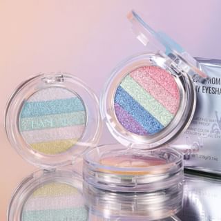 HANDAIYAN - Multi-Chrome Shiny Eyeshadow - 3 Colors 01# - 2.8g