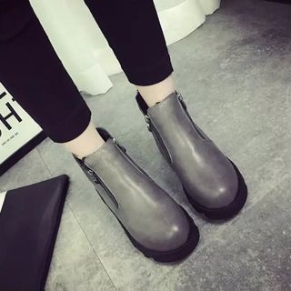 Wello Side-Zip Ankle Boots