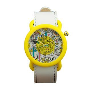 Moment Watches BE HAPPY Time to laugh! Strap Watch