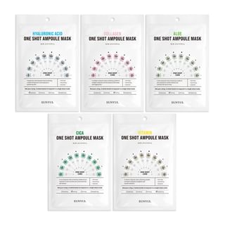Eunyul - Hyaluronic Acid One Shot Ampoule Mask Sheet - 5 Types #Collagen