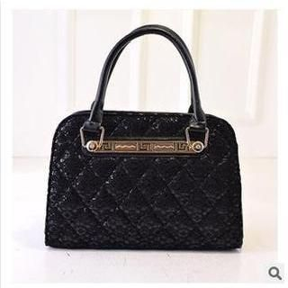 LineShow Quilted Lace Tote