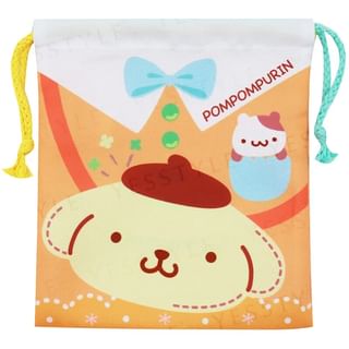 Sanrio Pompompurin Drawstring Bag 16 x 18 cm 1 pc