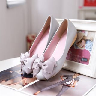 Pastel Pairs Bow Flats