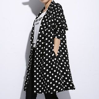 OnceFeel Double Breasted Dotted Jacket