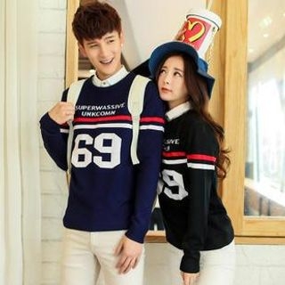 Simpair Couples 69-Printed Hedging Sweater