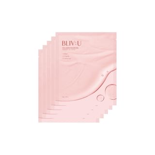 BLIV:U - Collagen Bouncing Firming Gel Mask Set 28g x 5 sheets