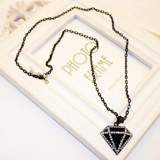 Ticoo Rhinestone Diamond Necklace