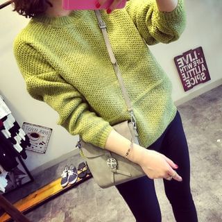 Lucy Girl Cable Knit Pullover
